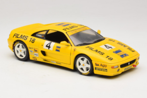 Ferrari F355 Coupe Films 18 #4 Reoloffs / Ansembourg Keltainen UT Models 1:18 180074021-Y1 Metalli — kuva 6 / 8