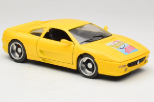 Ferrari F355 Racing Keltainen Faszination Modelbau Rajoitettu Painos Solido 1:18 9009 Metalli — kuva 5 / 7