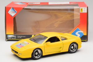 Ferrari F355 Racing Keltainen Faszination Modelbau Rajoitettu Painos Solido 1:18 9009 Metalli — kuva 7 / 7