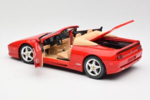 Ferrari F355 Spider Punainen Hot Wheels 1:18 25733 Metalli — kuva 5 / 8