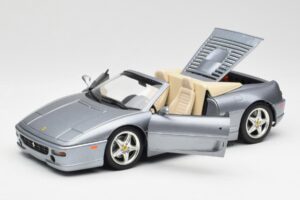 Ferrari F355 Spider Hopea Hot Wheels 1:18 23907-M1 Metalli — kuva 2 / 8