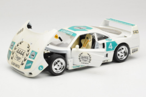 Ferrari F40 4444 Tage Garanta #4 Valkoinen Bburago 1:18 3332-W5 Metalli — kuva 2 / 8
