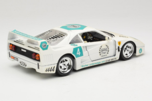 Ferrari F40 4444 Tage Garanta #4 Valkoinen Bburago 1:18 3332-W5 Metalli — kuva 3 / 8