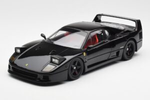 Ferrari F40 Musta Kyosho 1:18 08416BK Metalli — kuva 3 / 10