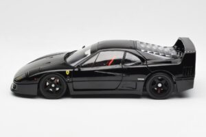 Ferrari F40 Musta Kyosho 1:18 08416BK Metalli — kuva 6 / 10