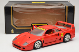 Ferrari F40 Club Deutschland Punainen Bburago 1:18 3032-L3 Metalli — kuva 8 / 8