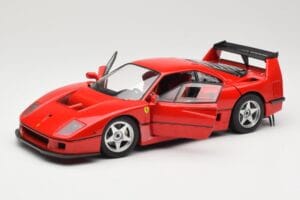Ferrari F40 Competizione Test Version Punainen Hot Wheels 1:18 P9922 Metalli — kuva 2 / 8