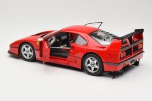 Ferrari F40 Competizione Test Version Punainen Hot Wheels 1:18 P9922 Metalli — kuva 5 / 8