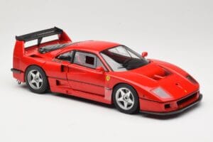 Ferrari F40 Competizione Test Version Punainen Hot Wheels 1:18 P9922 Metalli — kuva 6 / 8