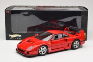 Ferrari F40 Competizione Test Version Punainen Hot Wheels 1:18 P9922 Metalli — kuva 8 / 8