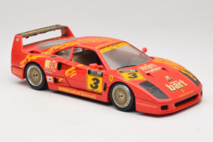 Ferrari F40 Evoluzione #3 Brummel Punainen 1987 Bburago 1:18 3022-P2 Metalli — kuva 6 / 8