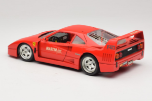 Ferrari F40 Evoluzione Punainen Master Line Bburago 1:18 3042-M1 Metalli — kuva 7 / 8