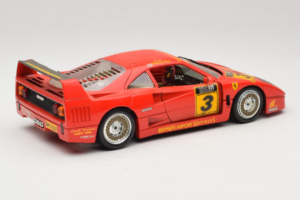 Ferrari F40 Kroymans #3 D. Waaijenberg Rajoitettu Painos 1994 Bburago 1:18 3032-L2 Metalli — kuva 3 / 8