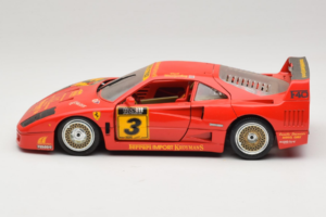 Ferrari F40 Kroymans #3 D. Waaijenberg Rajoitettu Painos 1994 Bburago 1:18 3032-L2 Metalli — kuva 4 / 8