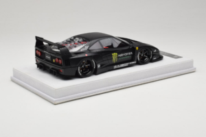 Ferrari F40 LB Works Monster Energy Matt Black BBA 1:18 REMC026 Hartsi — kuva 3 / 7