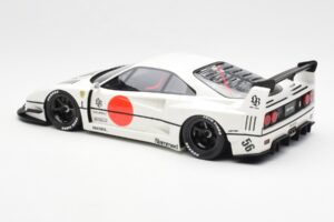 Ferrari F40 Liberty Walk Valkoinen GT Spirit 1:18 GT470 Hartsi — kuva 4 / 5