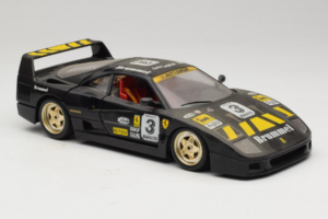 Ferrari F40 Magneti Marelli #3 Musta Bburago 1:18 3022-B1 Metalli — kuva 6 / 8