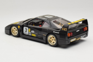 Ferrari F40 Magneti Marelli #3 Musta Bburago 1:18 3022-B1 Metalli — kuva 7 / 8