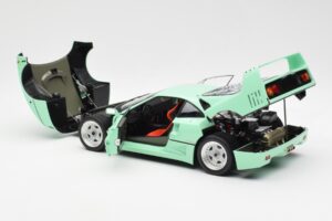 Ferrari F40 Mintunvihreä Kyosho 1:18 08416MG Metalli — kuva 7 / 10