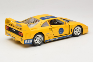 Ferrari F40 #1 Keltainen Bauer Rajoitettu Erä 100 kpl Bburago 1:18 BSR001 Metalli — kuva 3 / 8