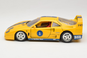 Ferrari F40 #1 Keltainen Bauer Rajoitettu Erä 100 kpl Bburago 1:18 BSR001 Metalli — kuva 4 / 8