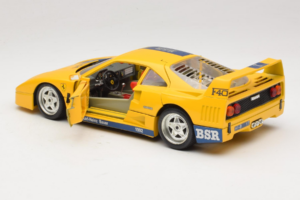 Ferrari F40 #1 Keltainen Bauer Rajoitettu Erä 100 kpl Bburago 1:18 BSR001 Metalli — kuva 5 / 8
