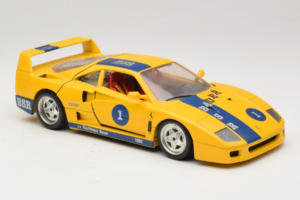 Ferrari F40 #1 Keltainen Bauer Rajoitettu Erä 100 kpl Bburago 1:18 BSR001 Metalli — kuva 6 / 8