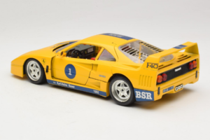 Ferrari F40 #1 Keltainen Bauer Rajoitettu Erä 100 kpl Bburago 1:18 BSR001 Metalli — kuva 7 / 8