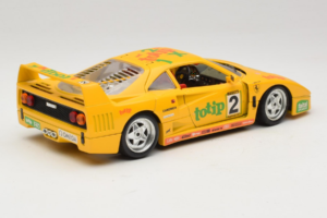 Ferrari F40 Totip Jolly Club #2 Keltainen Bburago 1:18 3332-Y1 Metalli — kuva 3 / 8