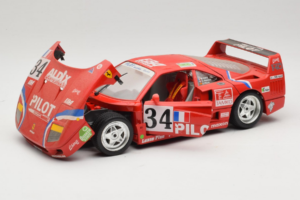 Ferrari F40 LM Pilot #34 Ferte / Thavenin / Palau 24 Hours of Le Mans 1995 Punainen Bburago 1:18 3032-P3 Metalli — kuva 2 / 8