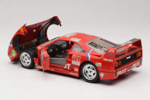 Ferrari F40 LM Pilot #34 Ferte / Thavenin / Palau 24 Hours of Le Mans 1995 Punainen Bburago 1:18 3032-P3 Metalli — kuva 5 / 8