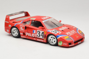 Ferrari F40 LM Pilot #34 Ferte / Thavenin / Palau 24 Hours of Le Mans 1995 Punainen Bburago 1:18 3032-P3 Metalli — kuva 6 / 8