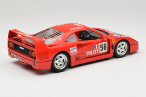 Ferrari F40 #56 Pilot Punainen 1987 Bburago 1:18 3332-P2 Metalli — kuva 3 / 8