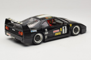 Ferrari F40 Pirelli Agip #1 Musta Bburago 1:18 3332-B1 Metalli — kuva 3 / 8