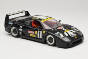 Ferrari F40 Pirelli Agip #1 Musta Bburago 1:18 3332-B1 Metalli — kuva 6 / 8