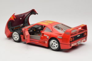 Ferrari F40 Pirelli BBS Punainen Bburago 1:18 3032-P4 Metalli — kuva 5 / 8