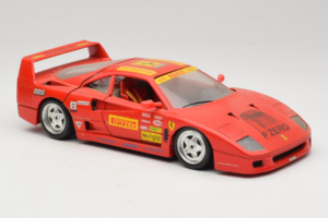 Ferrari F40 Pirelli BBS Punainen Bburago 1:18 3032-P4 Metalli — kuva 6 / 8