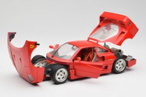 Ferrari F40 Punainen Bburago 1:18 3032 Metalli — kuva 2 / 8