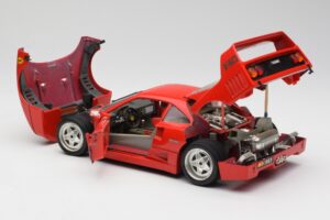 Ferrari F40 Punainen Bburago 1:18 3032 Metalli — kuva 5 / 8