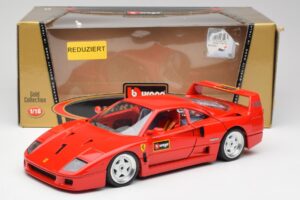 Ferrari F40 Punainen Bburago 1:18 3332 Metalli — kuva 8 / 8