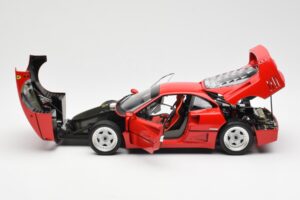 Ferrari F40 Punainen Kyosho 1:18 08416R2 Metalli — kuva 5 / 10