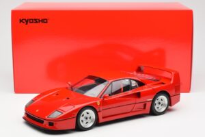 Ferrari F40 Punainen Kyosho 1:18 08416R2 Metalli — kuva 10 / 10