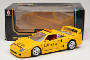 Ferrari F40 Safety Car Keltainen Bburago 1:18 3032-Y2 Metalli — kuva 8 / 8