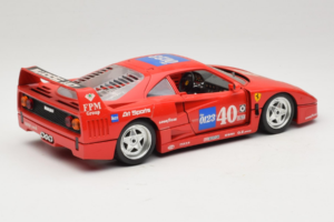 Ferrari F40 #40 the0123 Punainen 1987 Bburago 1:18 3332-P5 Metalli — kuva 3 / 8
