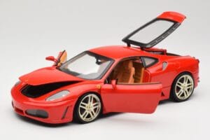 Ferrari F430 Punainen Hot Wheels 1:18 G7160 Metalli — kuva 2 / 8