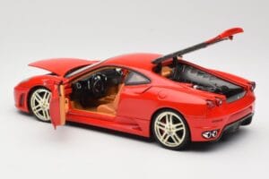Ferrari F430 Punainen Hot Wheels 1:18 G7160 Metalli — kuva 5 / 8