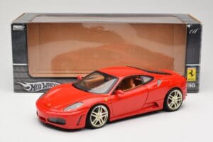 Ferrari F430 Punainen Hot Wheels 1:18 G7160 Metalli — kuva 8 / 8