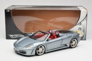 Ferrari F430 Spider Blue Metallic Hot Wheels 1:18 H3074 Metalli — kuva 8 / 8