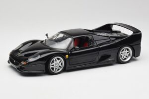Ferrari F50 Musta Hot Wheels 1:18 23910 Metalli