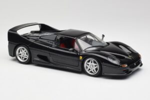 Ferrari F50 Musta Hot Wheels 1:18 23910 Metalli — kuva 6 / 8